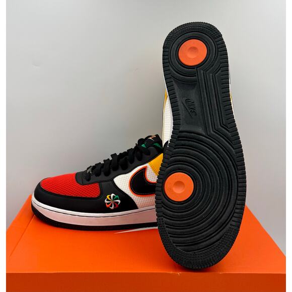 AIR FORCE 1 LOW \'SUNBURST\' CK9282-100 Sz11.5  #170 main image 6